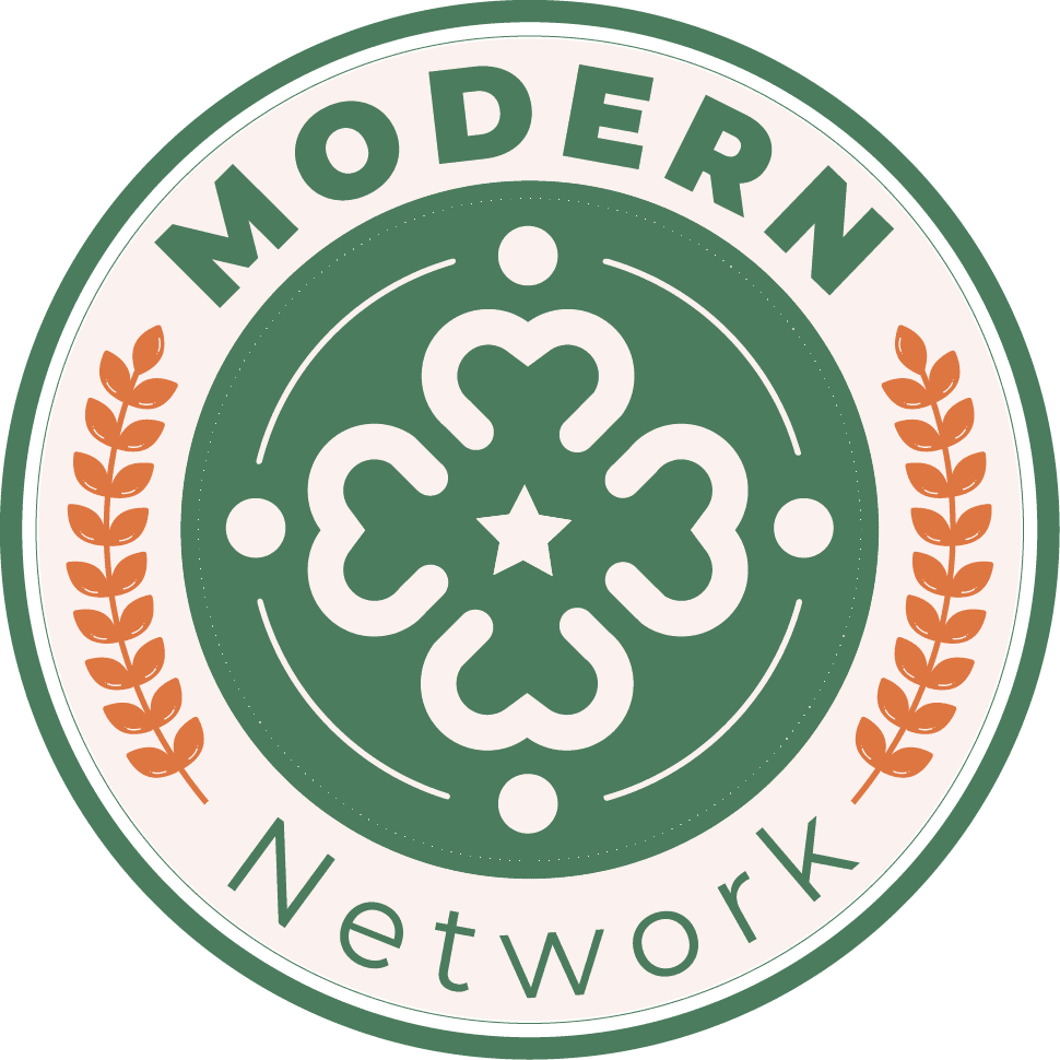 logo modern network member